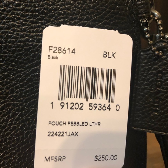 NWT Authentic Coach Carryall Pouch - Picture 6 of 6